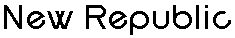 New Republic