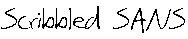 Scribbled Sans